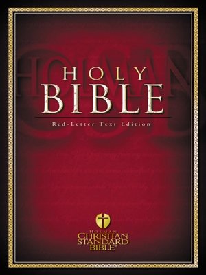 cover image of Holman Christian Standard Bible